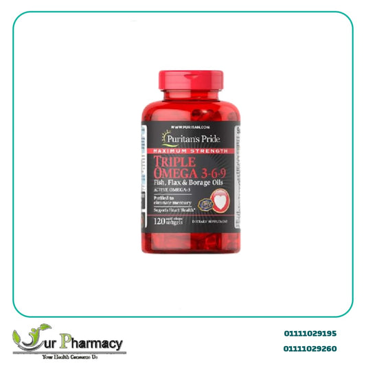 Triple Omega 3-6-9 , 120 softgels