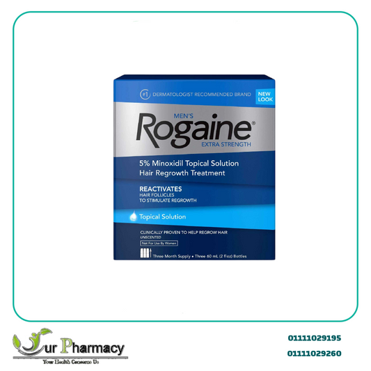 روجين للرجال Rogaine men عدد 3 علب 60 مل